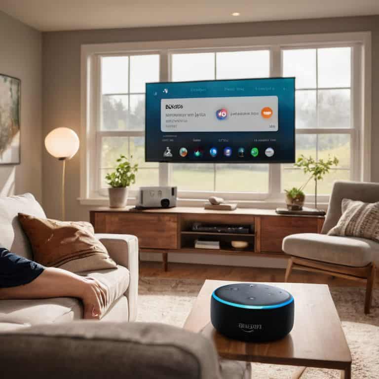 Amazon Alexa smart home device