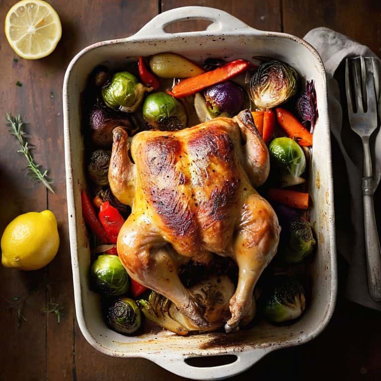 One Pan Lemon Herb Chicken and Veggies