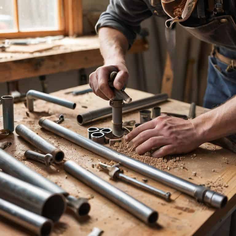 DIY pipe desk project essentials