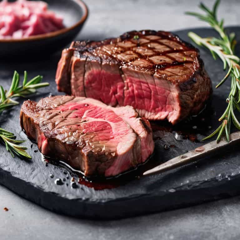Steak doneness temperatures