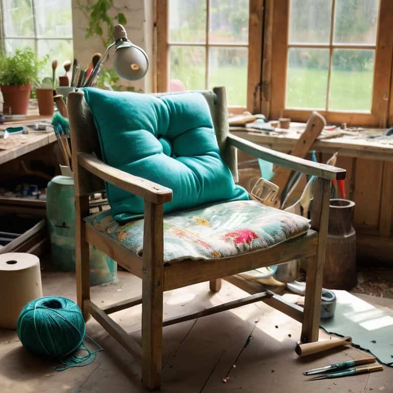 Upcycling old items into new treasure