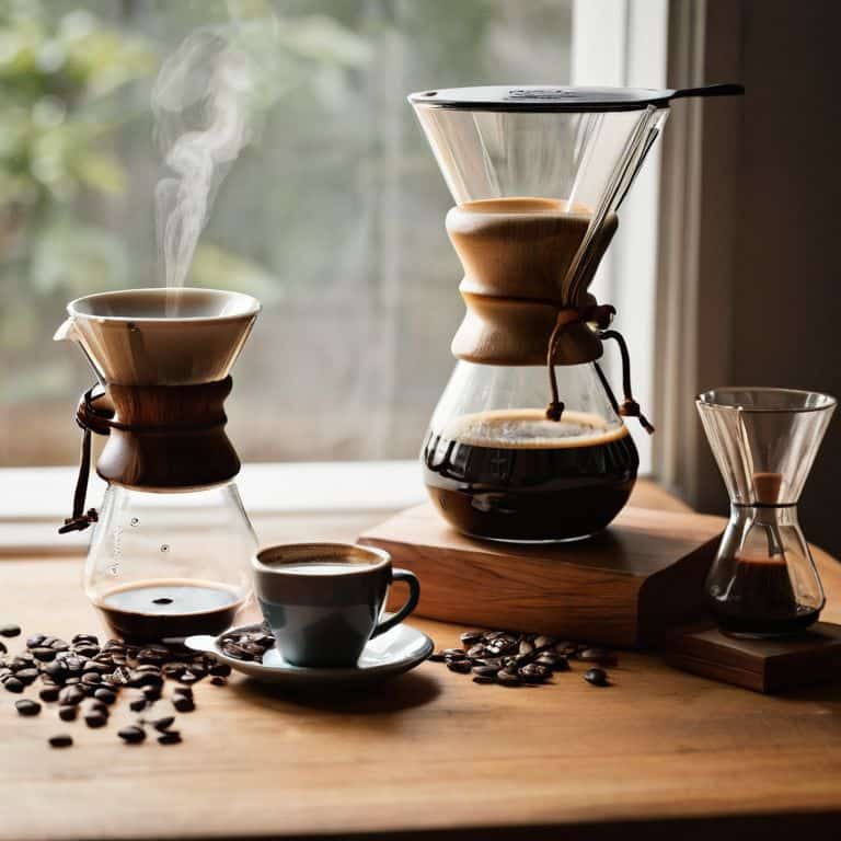 Chemex vs V60 pour-over coffee brewers