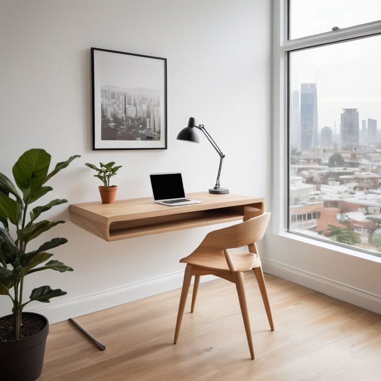 How to build a floating desk