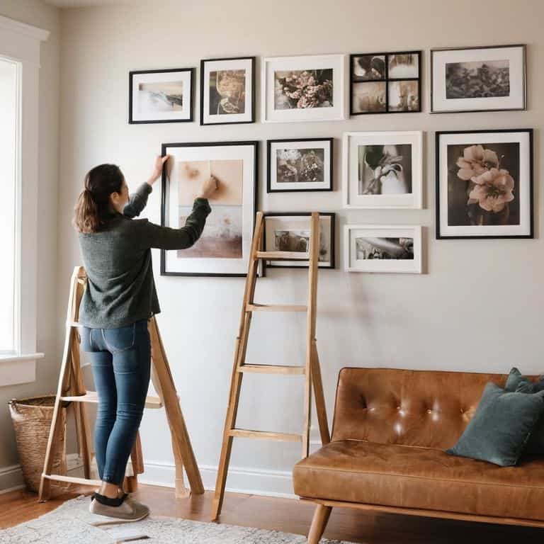hanging pictures without nails guide