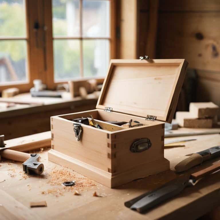 Simple wooden box DIY project