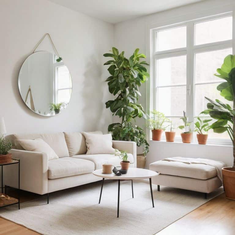 how to make a small living room