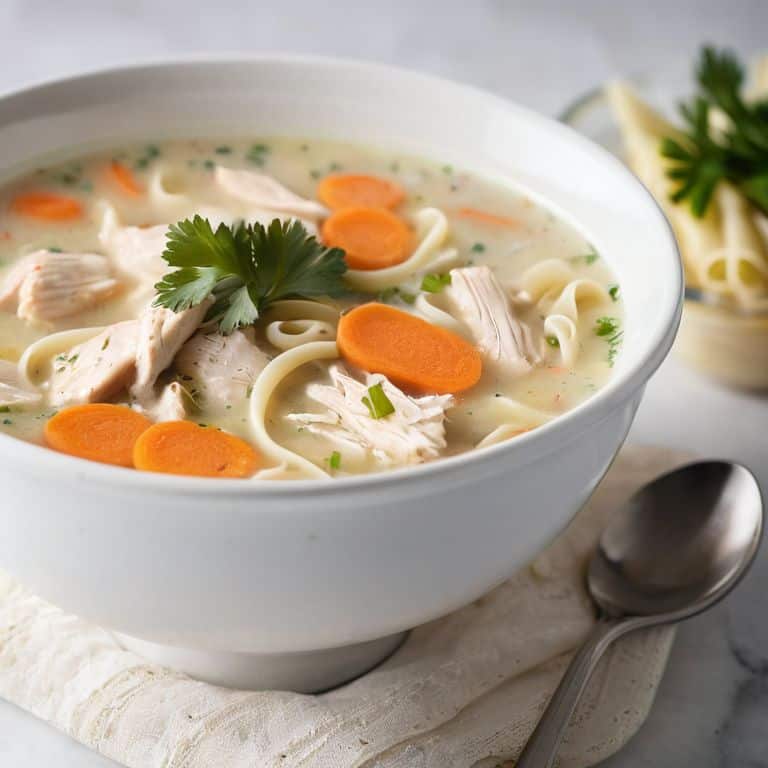how to make creamy chicken noodle soup