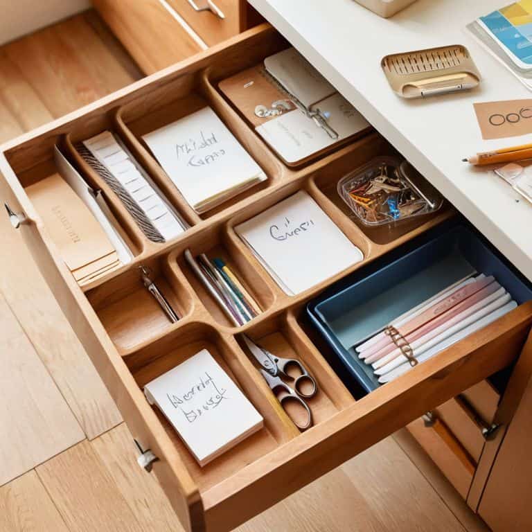 Organize junk drawer once and for