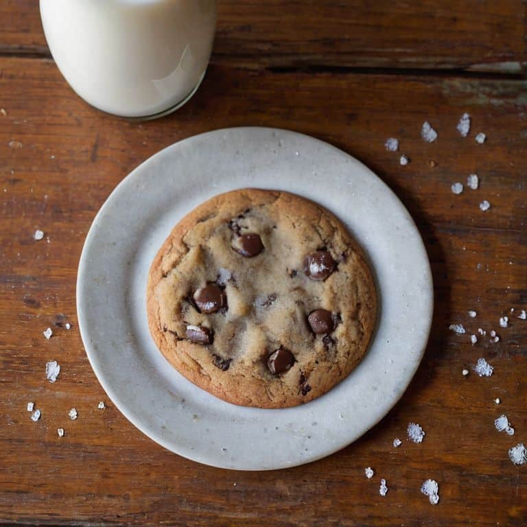 the best chewy chocolate chip cookie