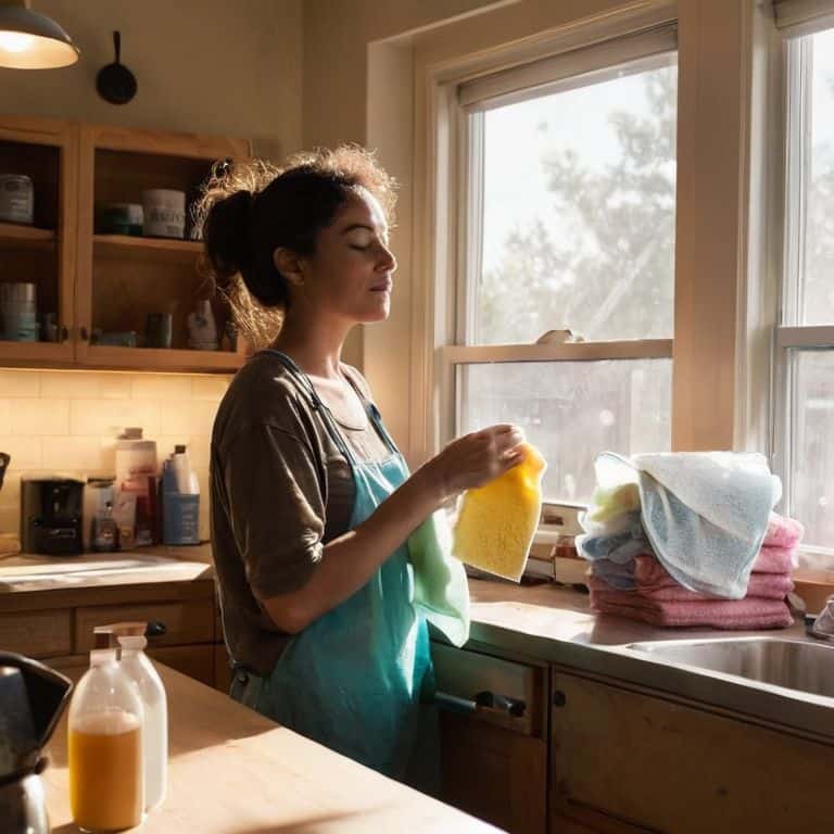 Sweep Sizzle and Sanity cleaning ritual
