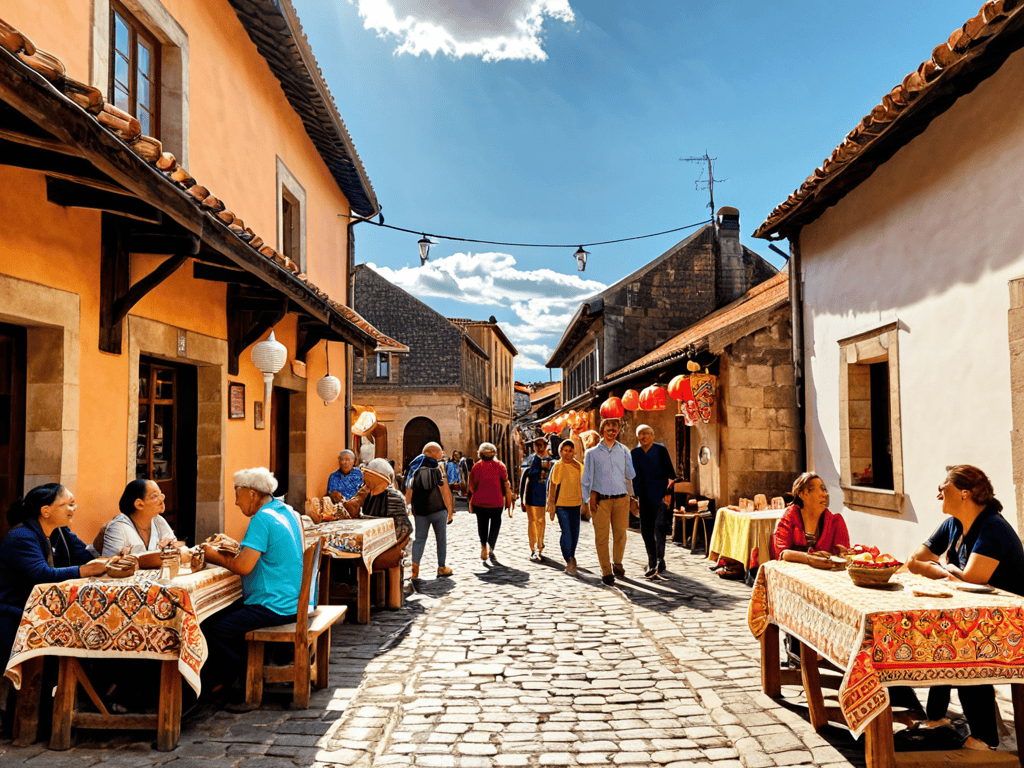 Slow travel cultural immersion moment
