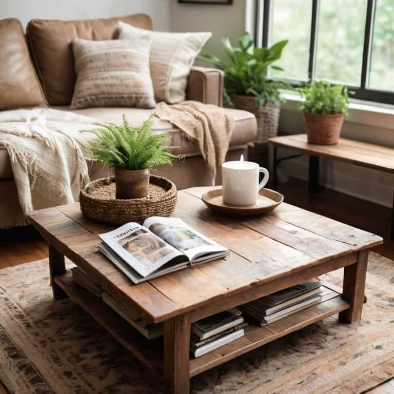 Rustic coffee table DIY tips