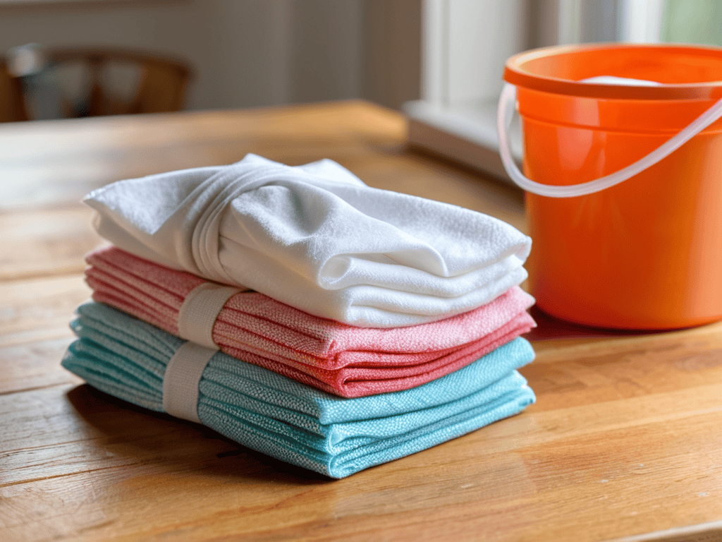 DIY reusable cleaning wipes tips