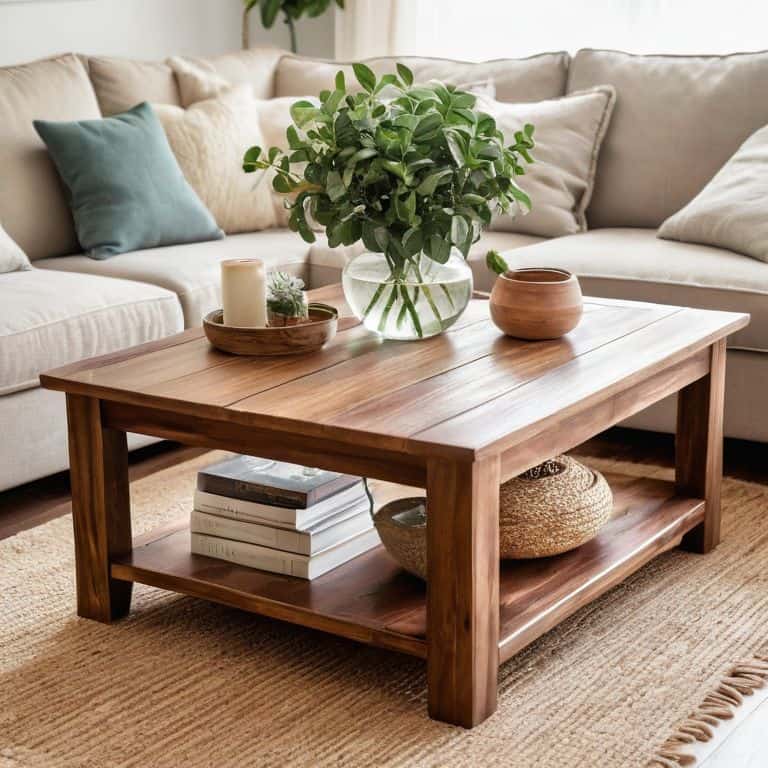 DIY coffee table finish tips