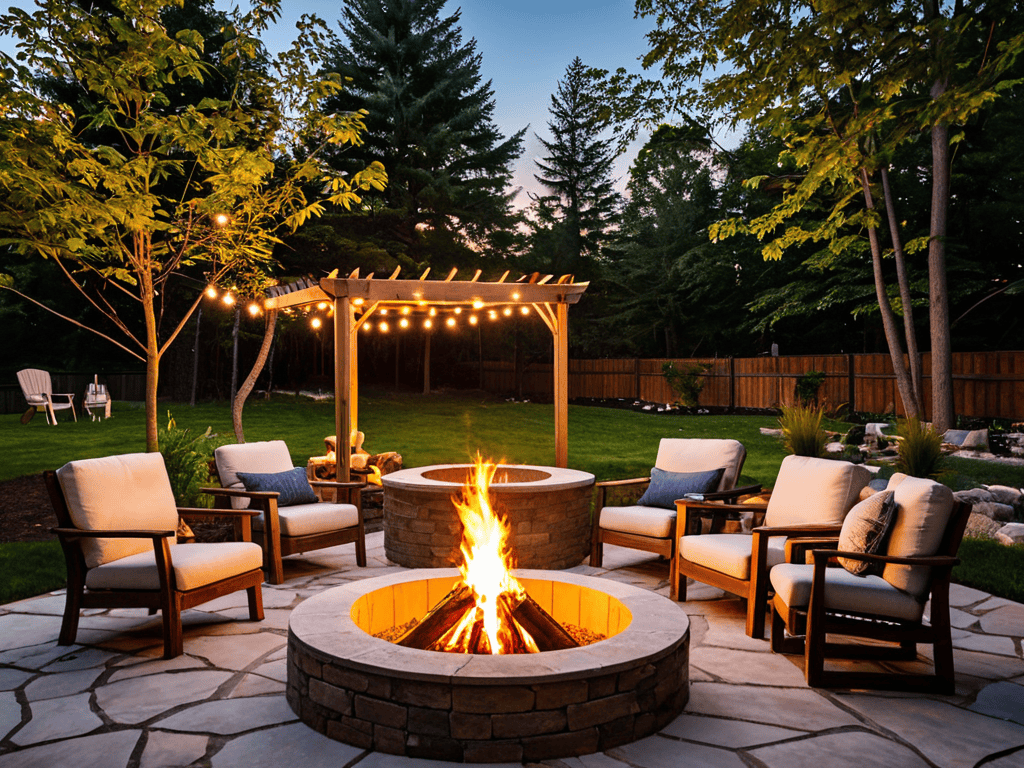 Embracing DIY Fire Pit Warmth