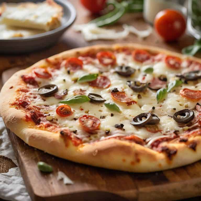 Baking Pizza in a Home Oven