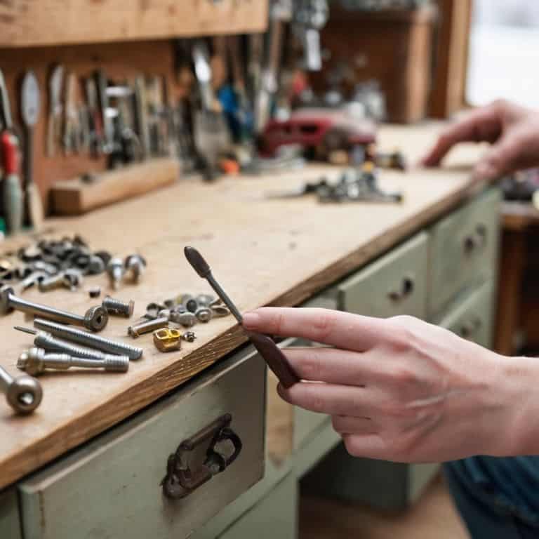Replacing furniture hardware made easy