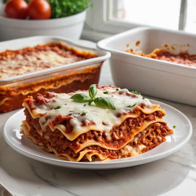 No-boil vs regular lasagna noodles comparison
