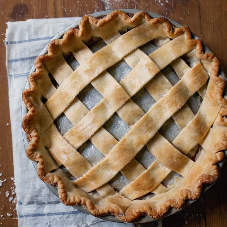 Lattice Pie Top Guide