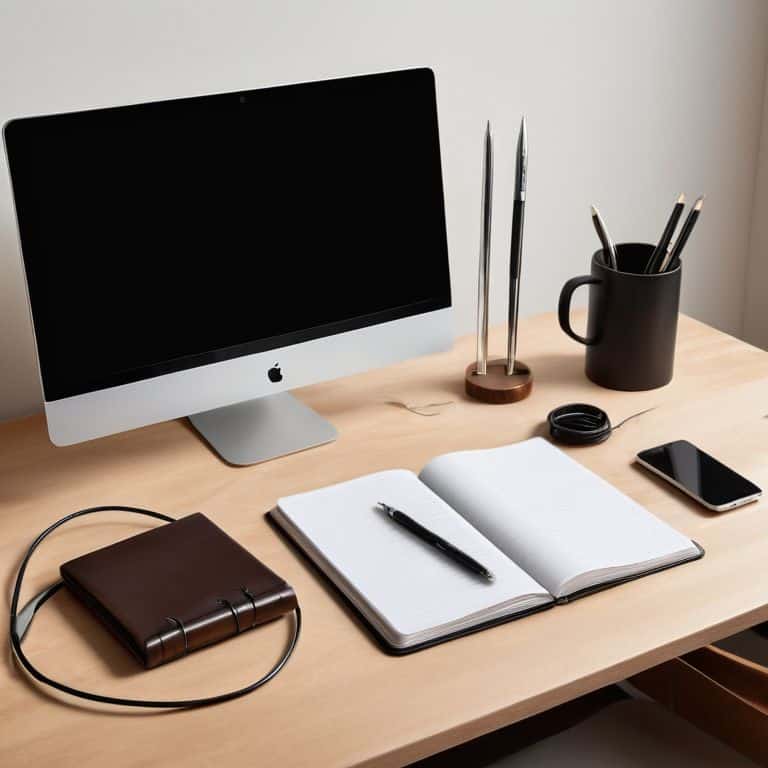 Taming Desk Chaos with cable management
