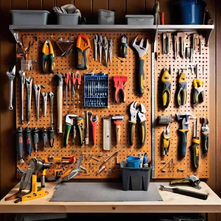 Pegboard Perfection Tool Organization