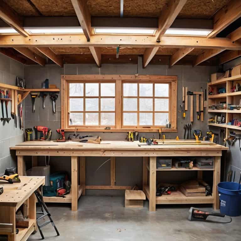 Building simple workbench from 2x4s