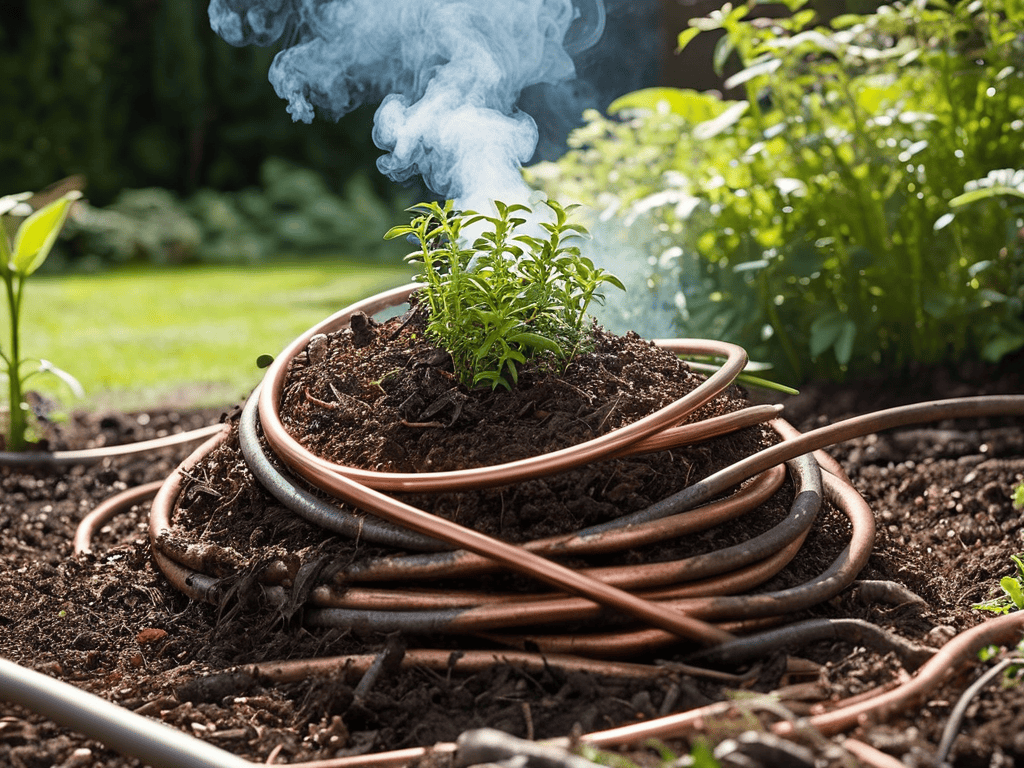 Compost Water Heating System