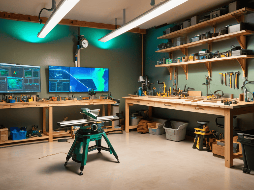 Lidar-Guided Workshop layout design