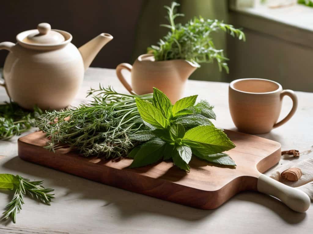 Herbal Tea for Bloating and Digestion