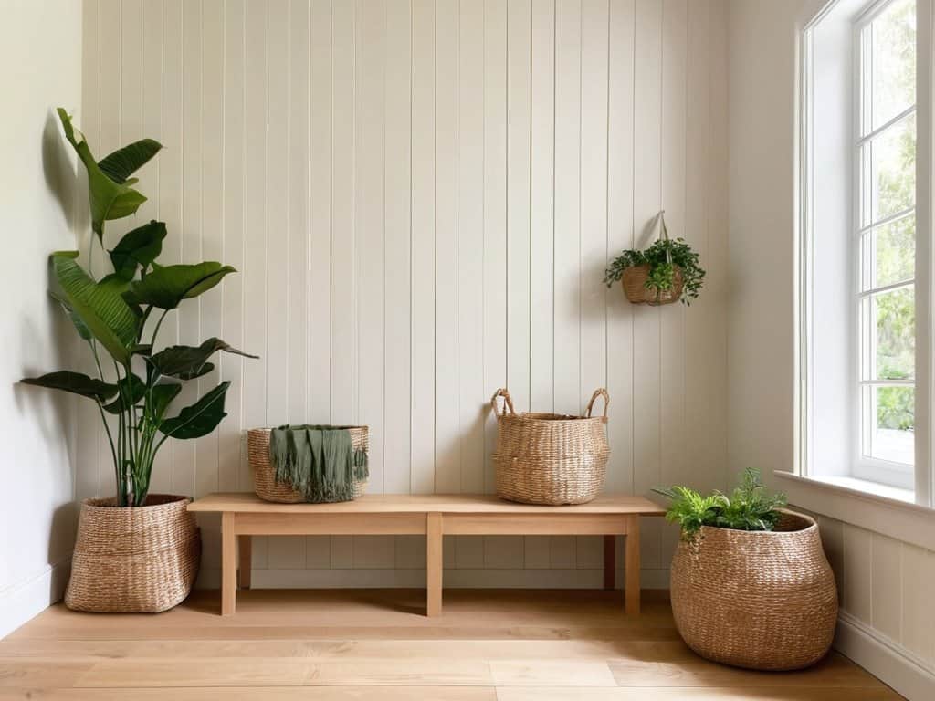 DIY board and batten wall