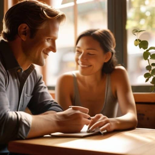 Couple embracing, Attachment-informed dating strategy