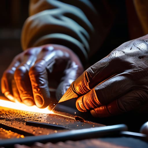 Shaping the Sheet: Chasing and Repoussé Pitch Tempering